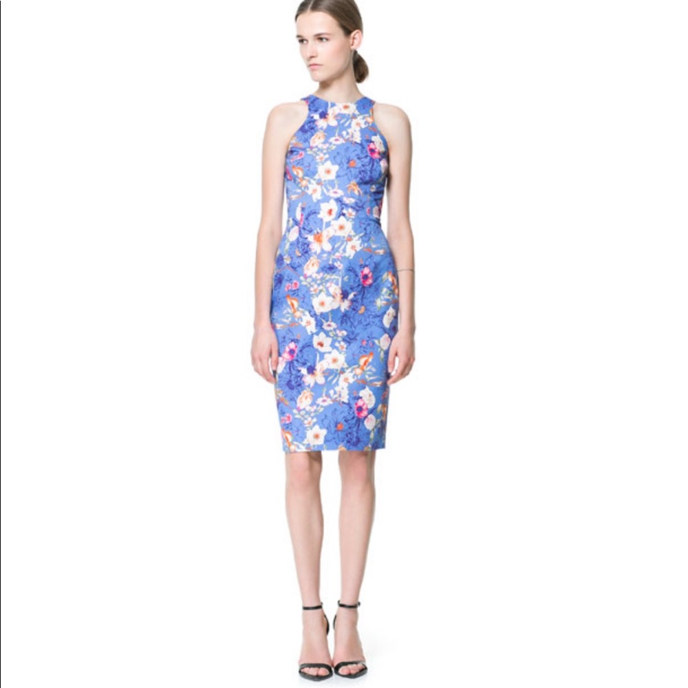 Zara Woman Dress-b8 - Picture 6 of 8